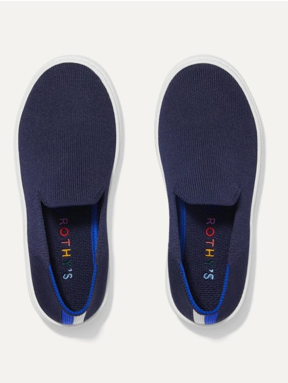 Rothy's Kids Navy Slip-On Sneakers